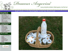 Tablet Screenshot of douceurangevine.fr